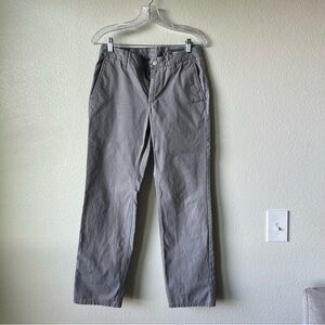 Bonobos Men’s Gray Chino Pants 29x30 Straight Leg Dress Work Casual Cotton